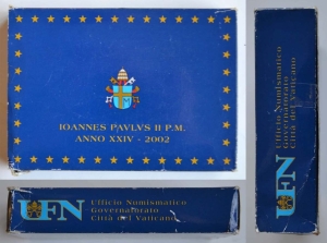 Vaticaan Proof set 2002