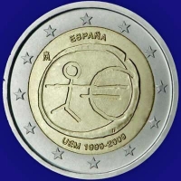 Spanje 2 euro 2009 Unc